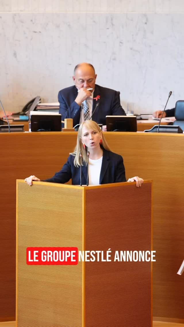 📅 Ce mercredi, je suis intervenue en séance plénière du Parlement de Wallonie auprès du Ministre de l’Emploi et de l’Économie, Pierre-Yves Jeholet.
🤝 Ensemble, majorité et opposition, nous souhaitons garantir la pérennité du site d’Étalle, qui contribue depuis de nombreuses années à la valorisation durable de notre ressource en eau 💧 et au dynamisme économique de la région 💼.

Vouloir soutenir le développement industriel de la Wallonie, c’est aussi protéger le tissu économique déjà présent sur notre territoire — un tissu solide, créateur d’emplois non délocalisables.

#ParlementDeWallonie #EconomieLocale #Etalle #Valvert #Emploi #Industrie #DéveloppementDurable #Wallonie