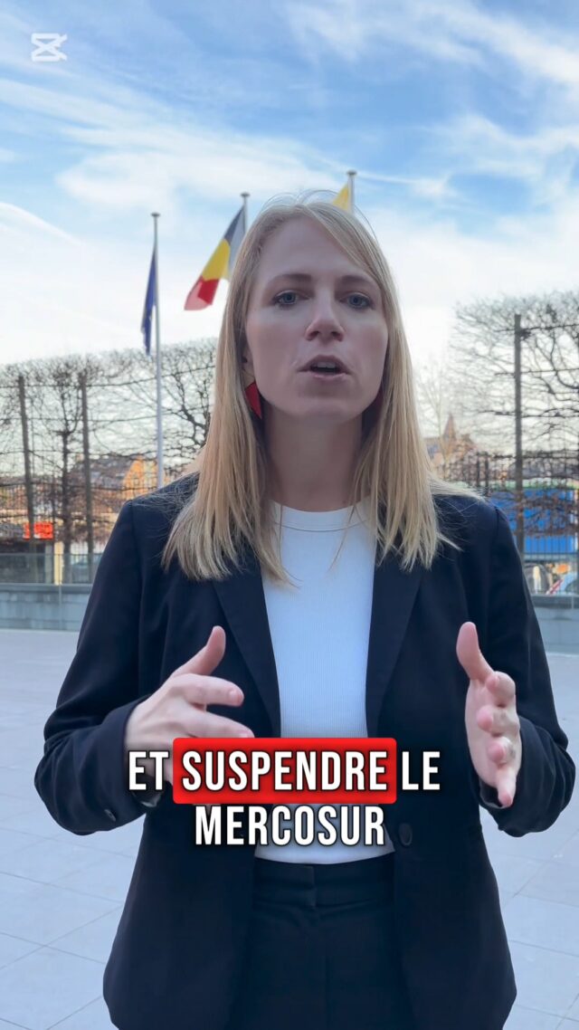 📢 Mercosur : la mobilisation du monde agricole a payé ! 🌾✊

➡️ À 10 voix près, le Parlement européen a décidé de saisir la Cour de justice de l’Union européenne afin de vérifier la conformité de l’accord Mercosur.

Cette avancée n’est pas un hasard ❗
Elle est le résultat direct de la mobilisation massive des agriculteurs et des associations, en Wallonie et partout en Europe.

👉 Cette demande, nous l’avions déjà soutenue au Parlement wallon il y a plusieurs mois.

👉 Elle avait alors été refusée par le Gouvernement MR–Les Engagés ❌

Si la Cour estime que le traité doit être ratifié par les États membres, le Parlement wallon devra se prononcer.
Et à ce moment-là, nous pourrons bloquer le Mercosur ⛔

⚠️ Le combat n’est donc pas terminé.
Mais aujourd’hui, l'heure est à la victoire :
celle de toutes celles et ceux qui se sont mobilisés pour défendre notre agriculture, nos agriculteurs et notre souveraineté alimentaire 💪

#mercosur #agriculture #wallonie #europe